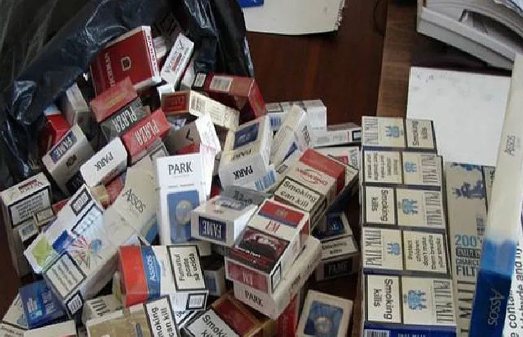 Update-Captură impresionantă! Prins cu 150.000 de pachete de ţigări de contrabandă!