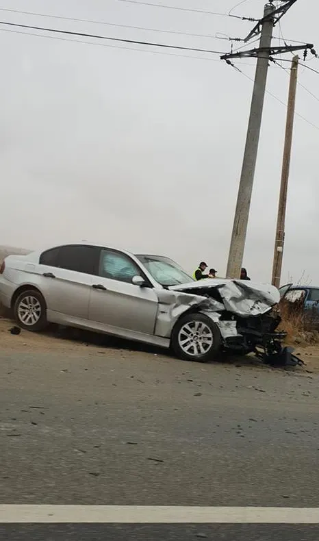 Accident cu doi olteni la Albota, în Argeş! Unul a fost rănit