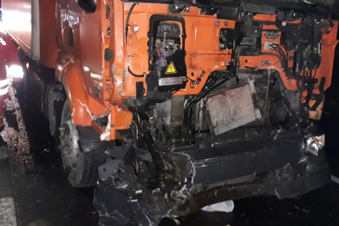 Video-Soția moartă, soțul în comă, în urma unui accident petrecut pe DN 7