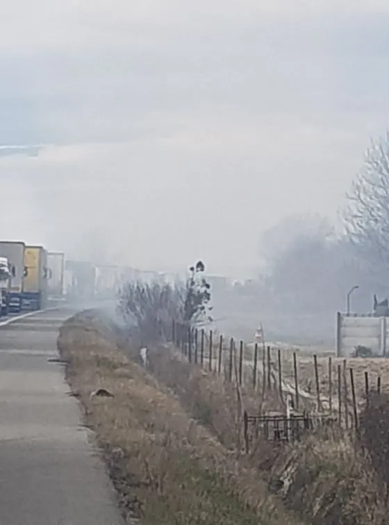 Trafic blocat pe autostrada București-Pitești! Cozi imense de mașini