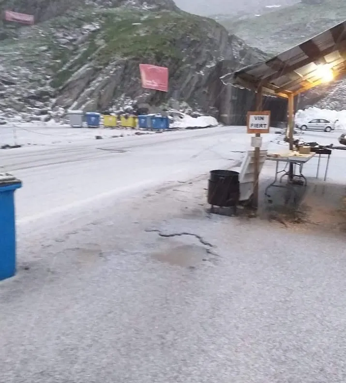 Aversă de măzăriche! Au fost 0 grade la Bâlea Lac, în această dimineață