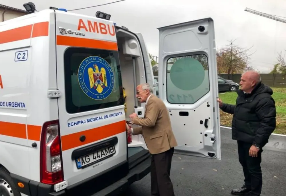 18 ambulanțe noi, la Serviciul Județean de Ambulanță Argeș