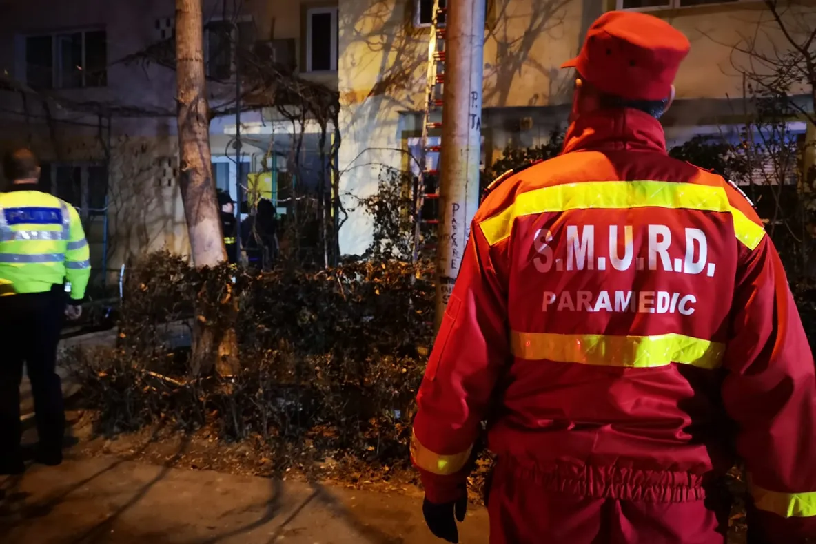 Video-Incendiu puternic la un apartament din Pitești!