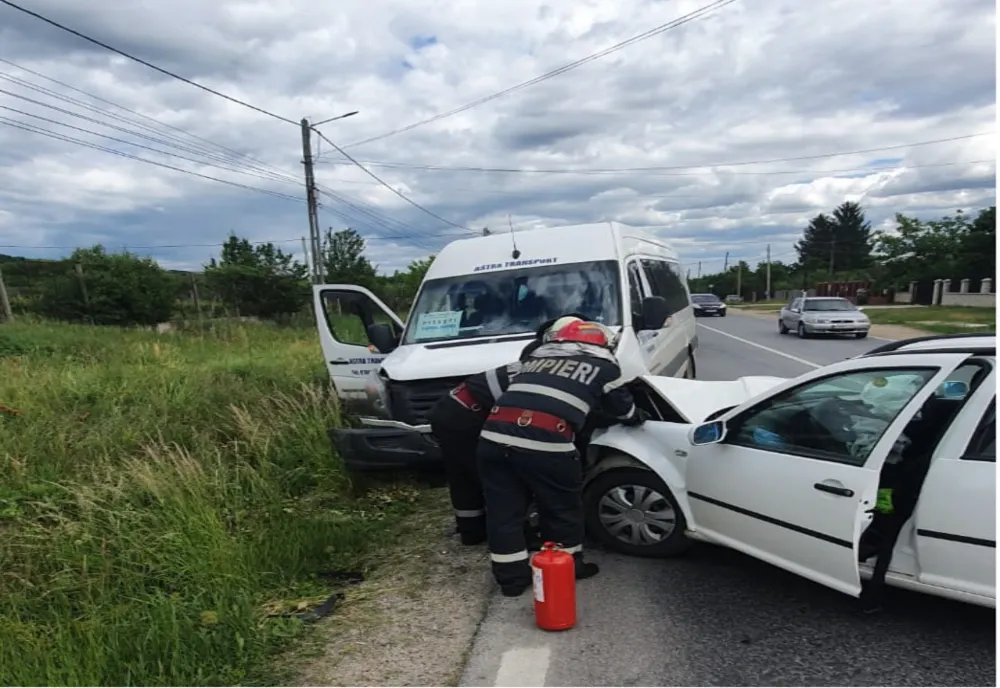 Accident soldat cu 3 victime la Călinești!