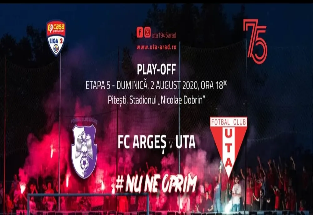FC Argeş - UTA, meci decisiv 