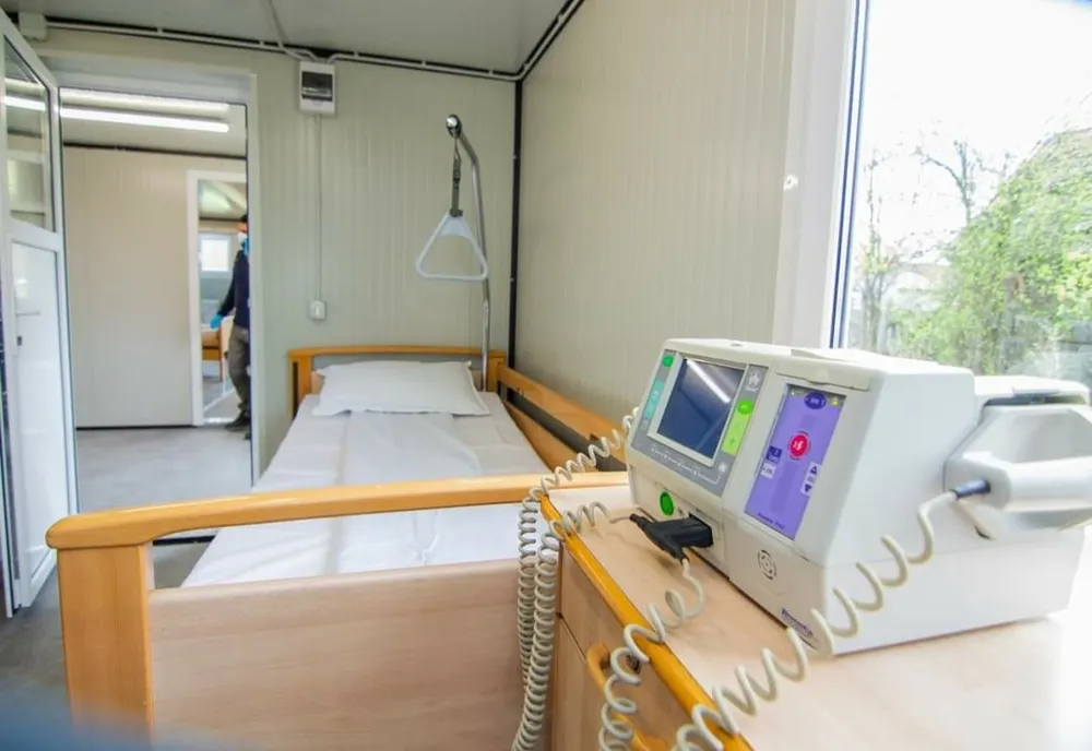 Containere modulare corespunzătoare pentru triajul epidemiologic al pacienților