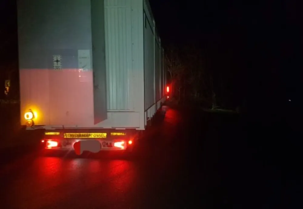Transport agabaritic joi seara