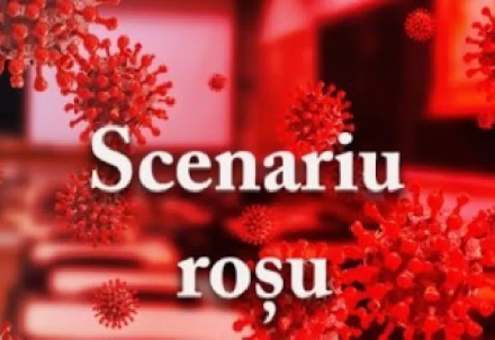 Localitate din Argeș în scenariul roșu