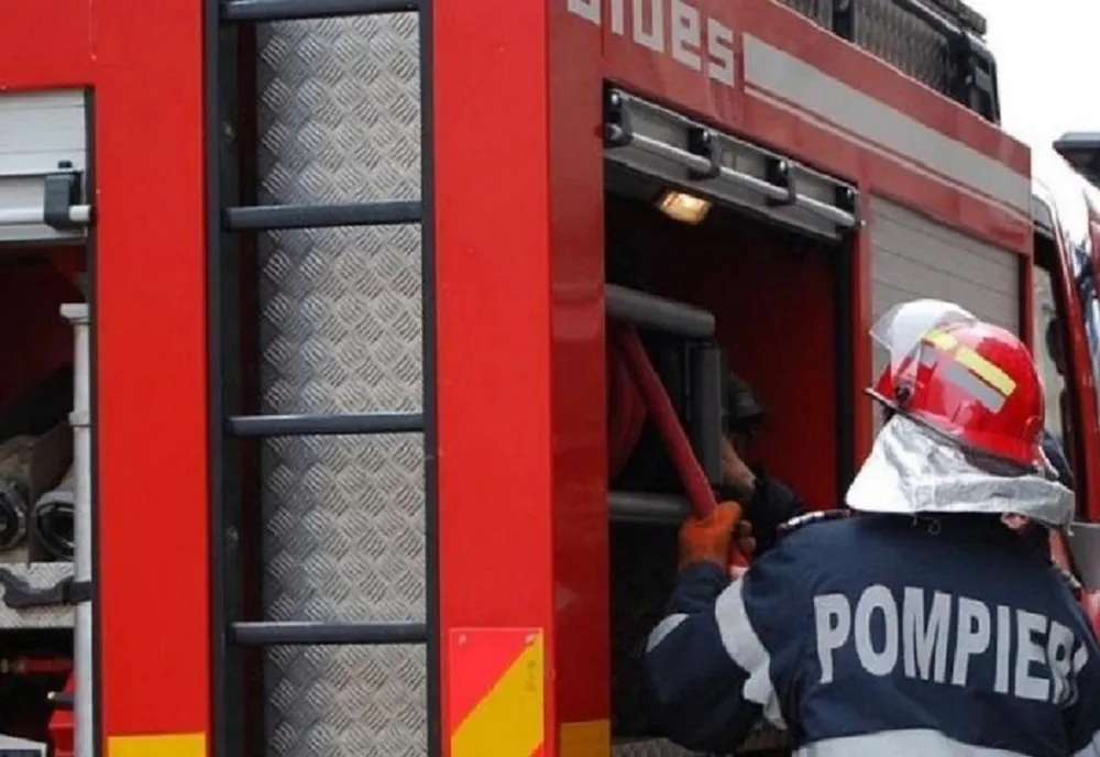 Incendiu uriaș în Argeș