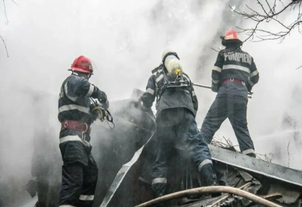 Incendiu în Argeș