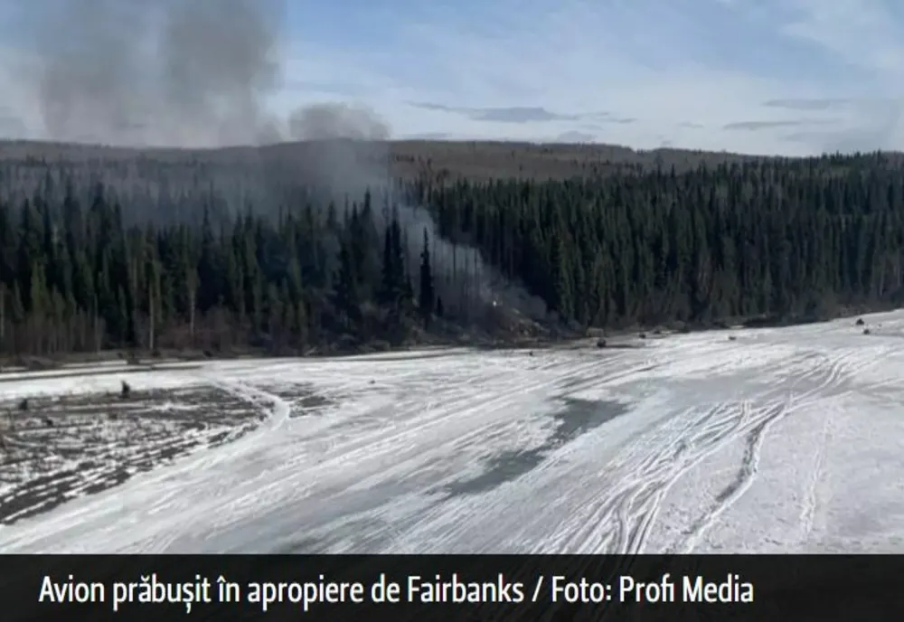 Avion prăbușit în Alaska: nu există supraviețuitori