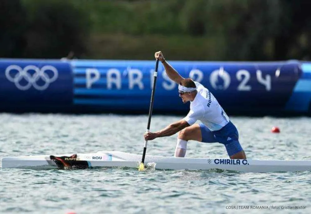 CĂTĂLIN CHIRILĂ ÎN SEMIFINALELE PROBEI DE CANOE 1000 M LA JO DE LA PARIS