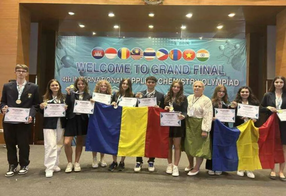 ELEVII OLIMPICI ROMÂNI CÂȘTIGĂ 10 MEDALII DE AUR LA IAChO 2024 DIN BANDUNG