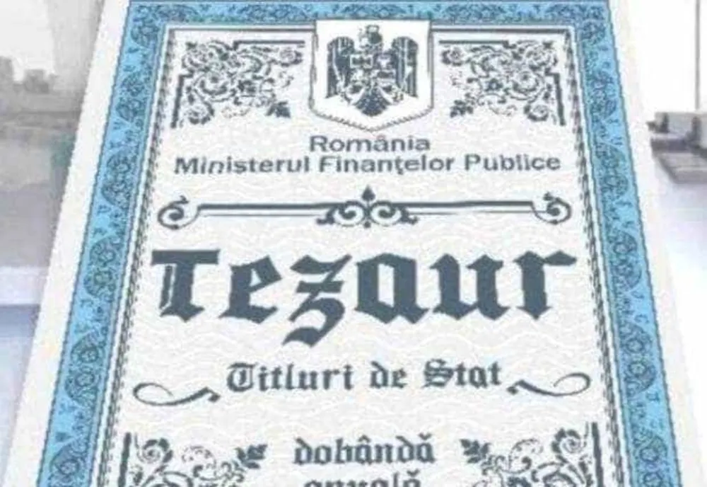 ROMÂNII POT INVESTI ÎN TITLURI DE STAT TEZAUR CU DOBÂNZI ATRACTIVE