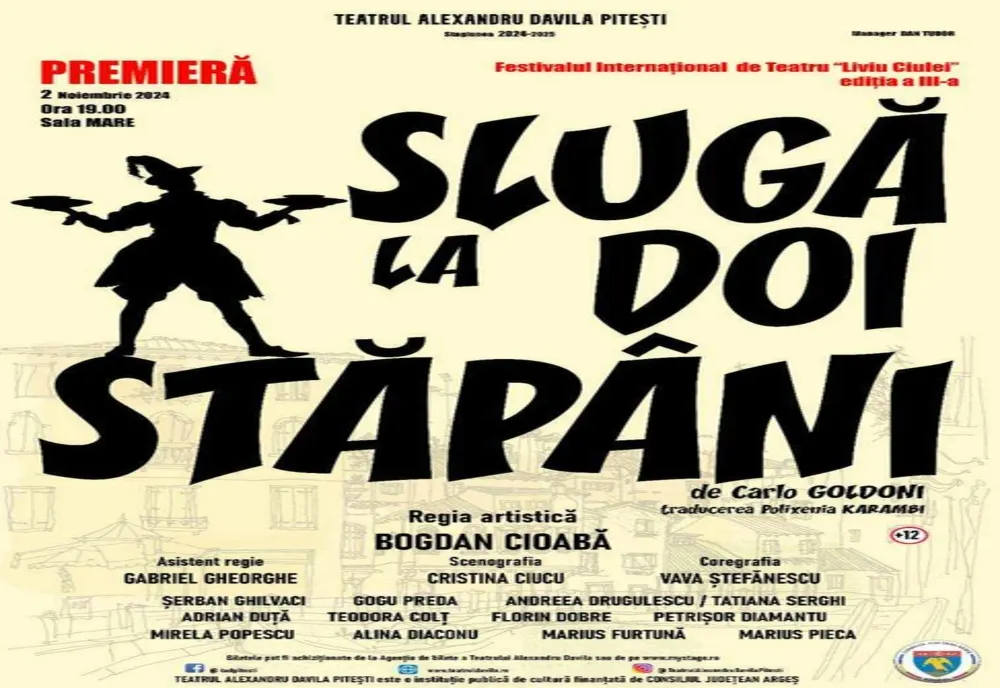 A TREIA EDIȚIE A FESTIVALULUI INTERNAȚIONAL DE TEATRU „LIVIU CIULEI”