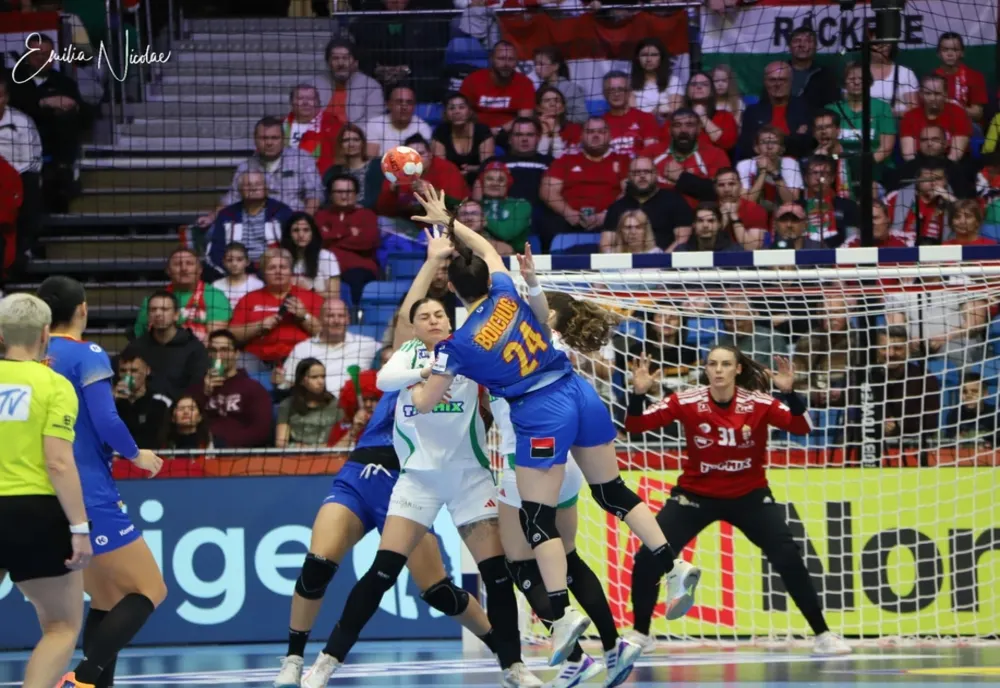 EURO EHF 2024: ÎNVINSĂ DE UNGARIA, ROMÂNIA RATEAZĂ SEMIFINALELE