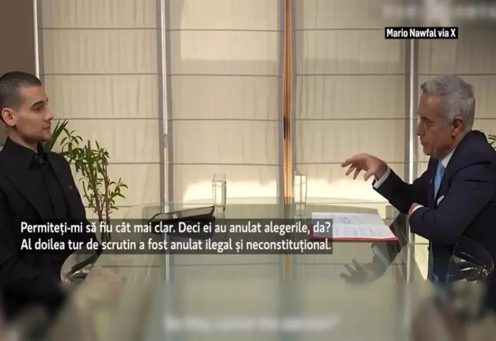 "ALEGERILE AU FOST ANULATE ILEGAL". INTERVIUL CU GEORGESCU PE CARE SISTEMUL ÎL VREA ȘTERS