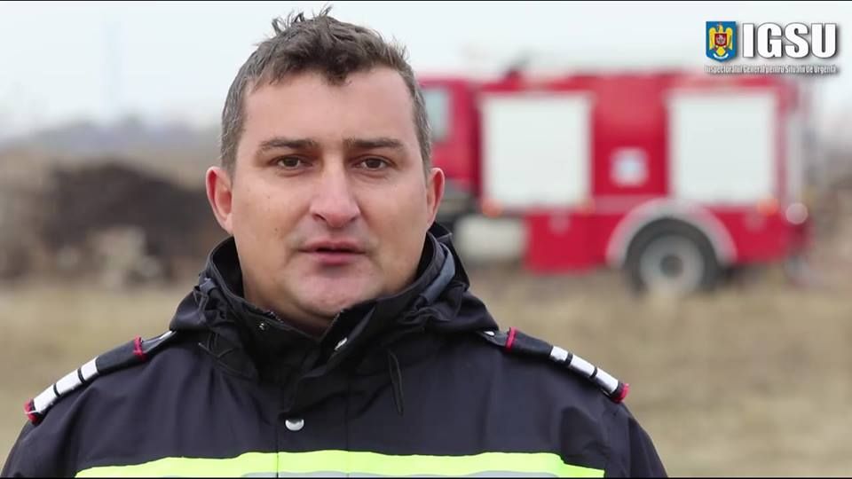 Pompierul argeșean care a salvat un câine, prezent la paradă, la Arcul de Triumf