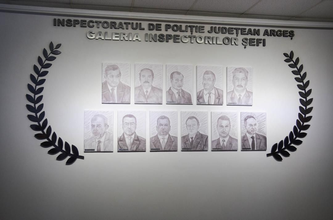 Galeria inspectorilor şefi la sediul IPJ Argeş! Patru generali, la inaugurare