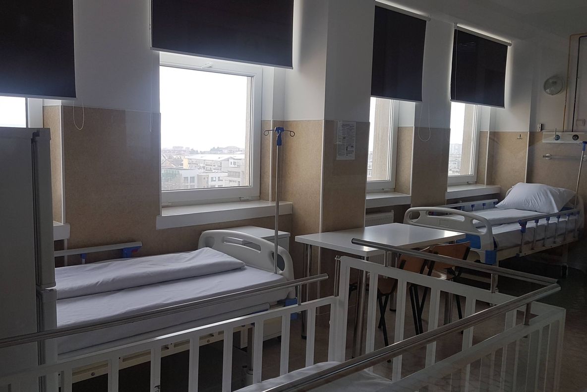 Etajul 5 al Spitalului de Pediatrie, reabilitat. Dotări de 100.000 lei