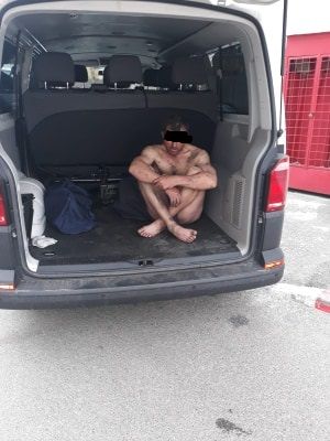 Războinicul în chiloți, a pornit prin centrul Piteștiului!