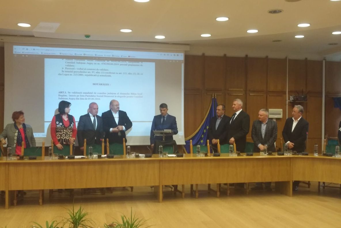 Argeșul are un nou consilier județean! A depus jurământul