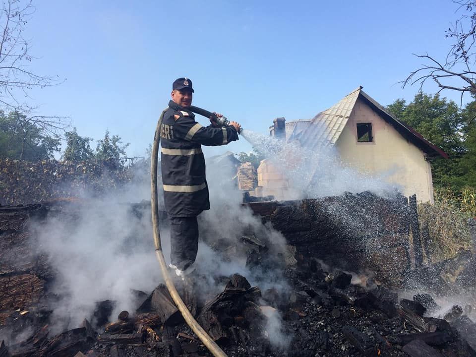 Pompier argeșean – salvator și în timpul liber