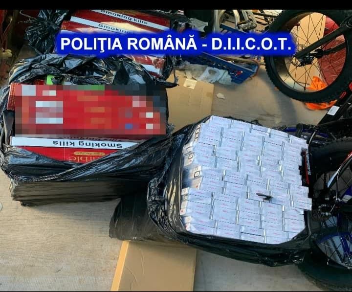 Șase persoane reținute în dosarul de contrabandă cu țigări