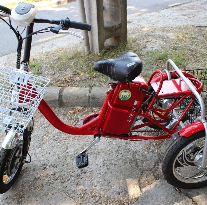 Hoț de tricicletă prins de doi oameni ai legii aflați în timpul liber