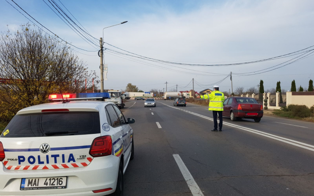 Urmărire pe DN 7! Vitezoman băut, a fugit de poliţişti