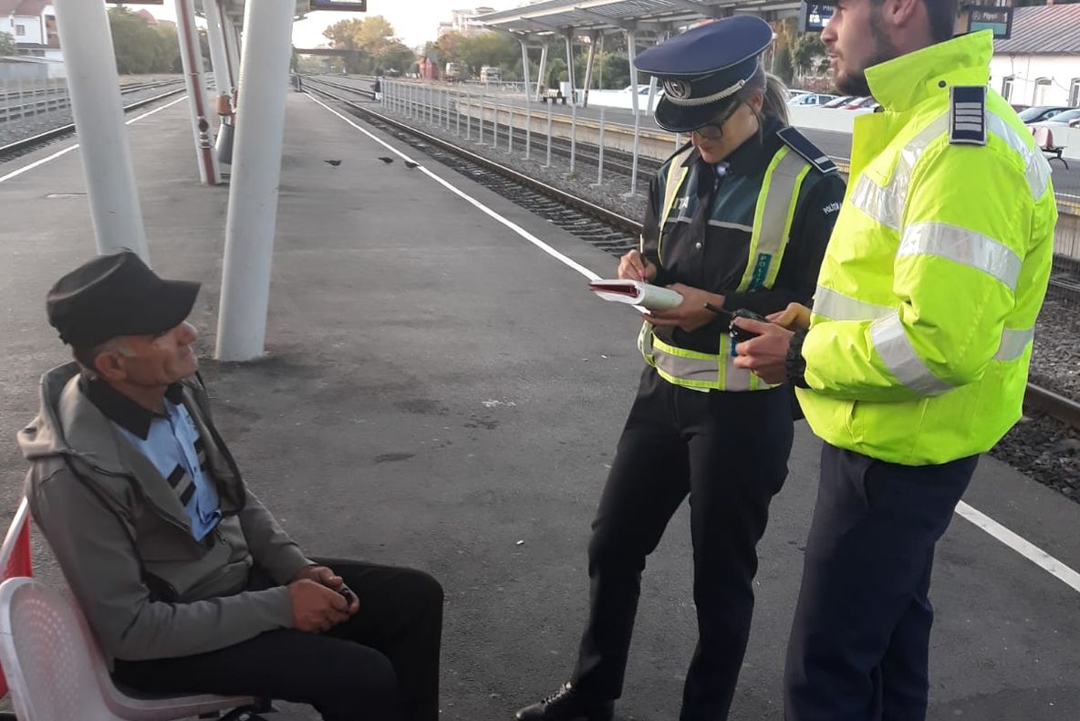 Controale în stațiile CFR! Polițiștii au acțiuni în întreg județul