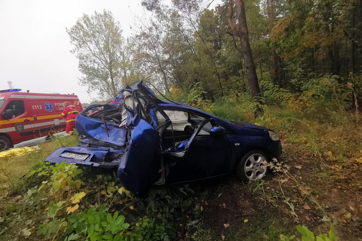 O femeie a murit în accident la Morăreşti! Soţul  e rănit grav