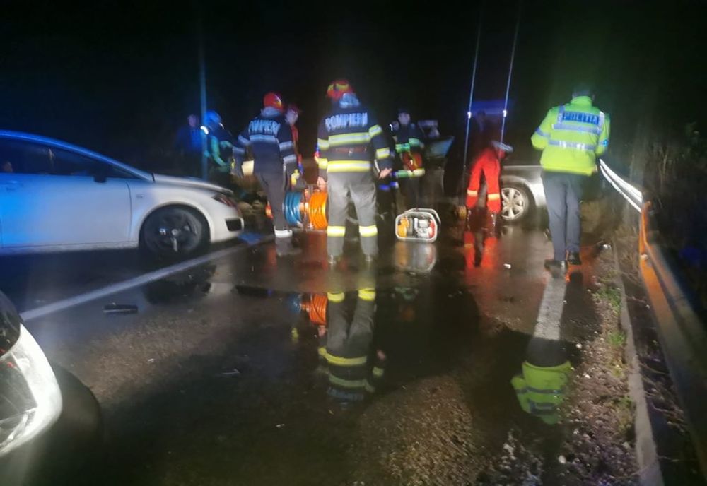 Tineri răniți de un șofer băut care a ajuns pe contrasens