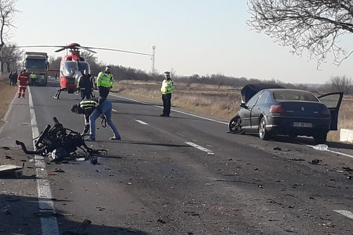 În accidentul de pe DN 65 a murit fiica unui viceprimar!