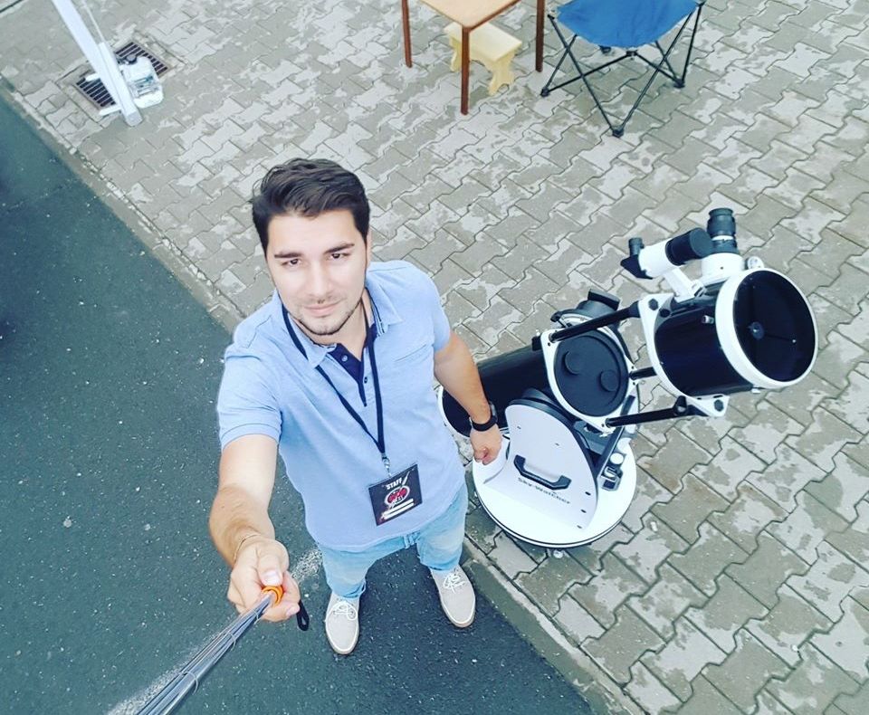 Marcel Rada, tânăr pasionat de astronomie a plecat dintre noi