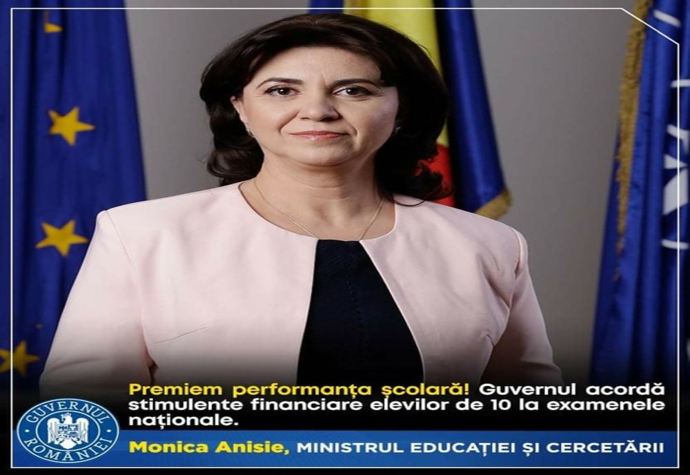 România Educată|Executivul a aprobat în această seară Hotărârea prin care se acordă stimulente financiare elevilor care au obținut media 10 la examenele naționale