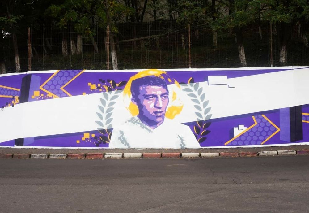 Nicolae Dobrin, omagiat în Argeș, printr- o lucrare artistică