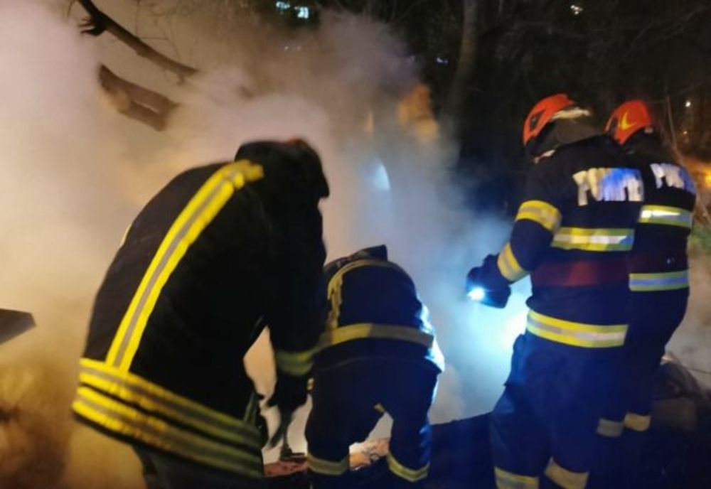 Incendiu în Găvana