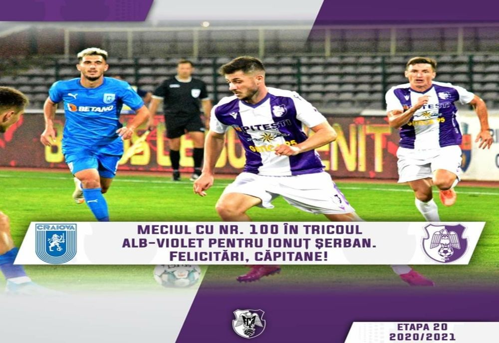 Universitatea Craiova-FC Argeș, egalitate