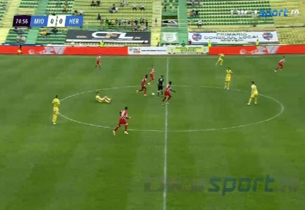 CS Mioveni - Hermannstadt 0-0, în turul barajului pentru retrogradarea / promovarea în Liga 1