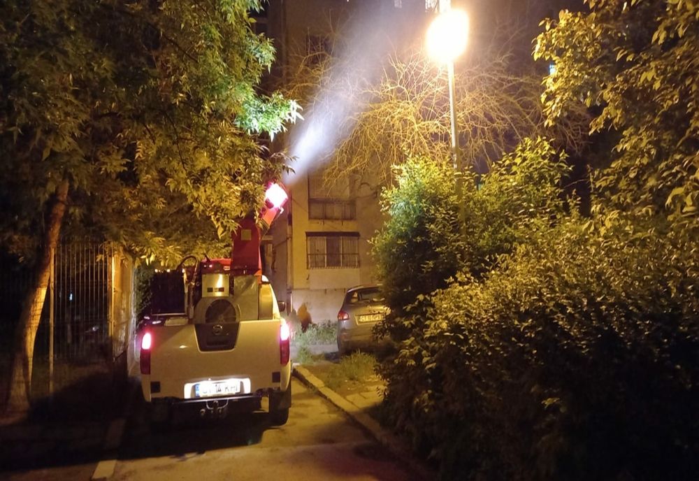 Dezinsecție în această noapte, în Pitești