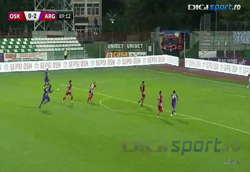 Sepsi OSK, o nouă înfrângere în Liga 1