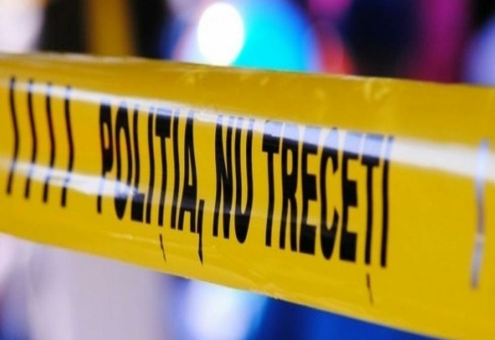 Mașină în flăcări în Mărăcineni