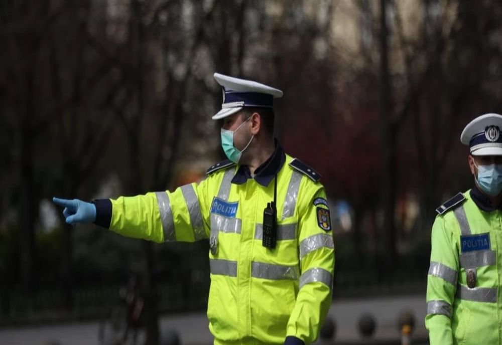 Sensul spre Pitești blocat