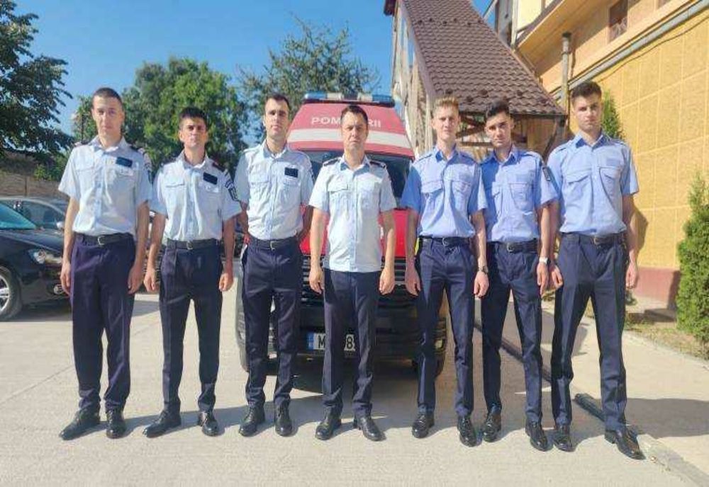 Viitorii Pompieri de la Academia de Poliție ,,Al. I. Cuza” Încep Stagiul de Practică la ISU Argeș