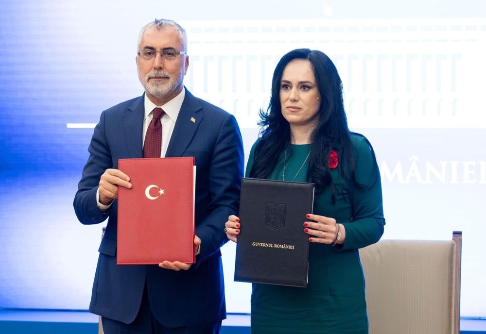 ROMÂNIA ȘI TURCIA ÎȘI CONSOLIDEAZĂ COOPERAREA ÎN DOMENIUL MUNCII ȘI SECURITĂȚII SOCIALE 