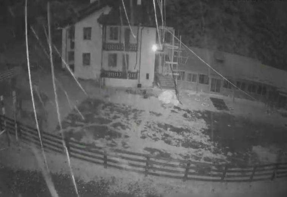 Peisaj de iarnă la Dâmbovicioara