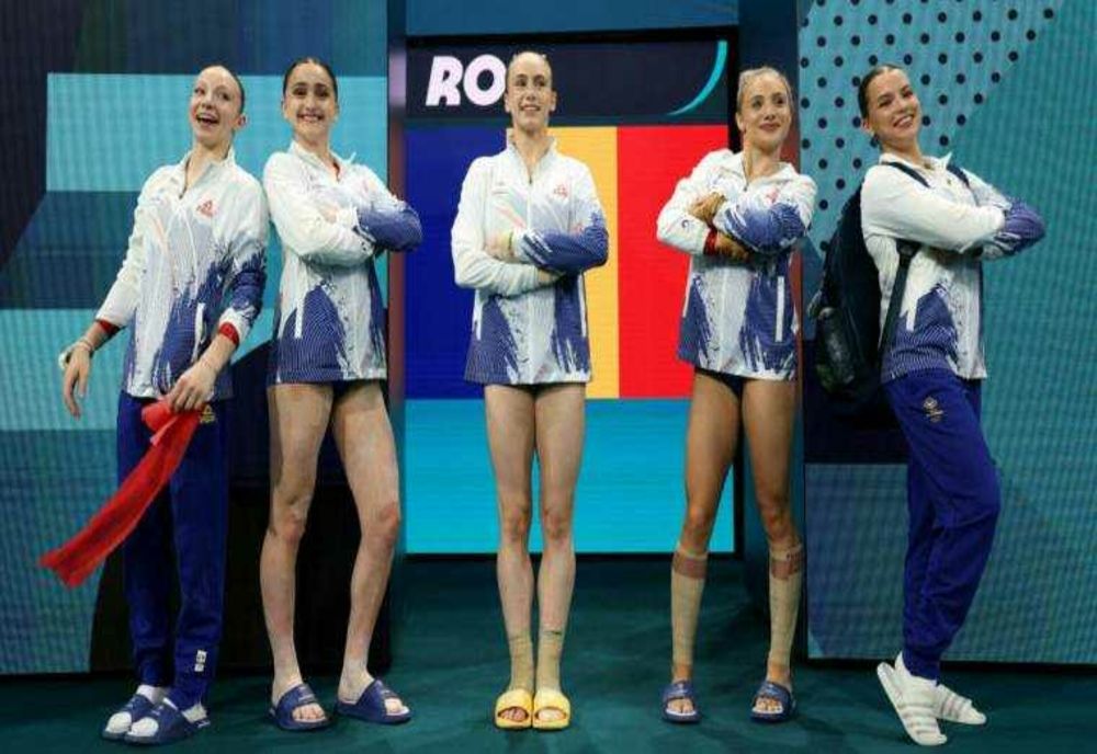 PERFORMANȚĂ DE EXCEPȚIE PENTRU ECHIPA FEMININĂ DE GIMNASTICĂ ARTISTICĂ A ROMÂNIEI LA JOCURILE OLIMPICE