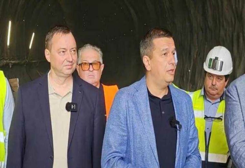 Ministrul Grindeanu, vizită în Argeș, pe șantierul Autostrăzii Sibiu- Pitești