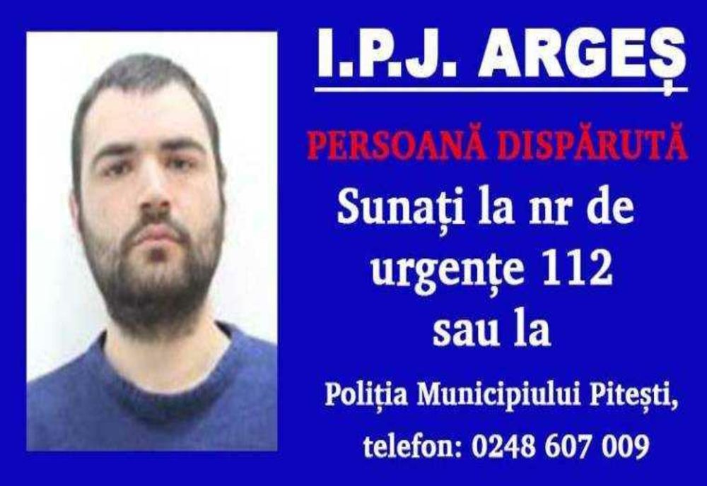 DISPARIȚIE ÎNGRIJORĂTOARE: BUCIOAGĂ CRISTI, 26 DE ANI, DAT DISPĂRUT DINTR-UN CENTRU DE ÎNGRIJIRE DIN PITEȘTI